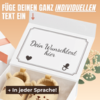 Schwangerschaft verkünden Magnetbox Weiss